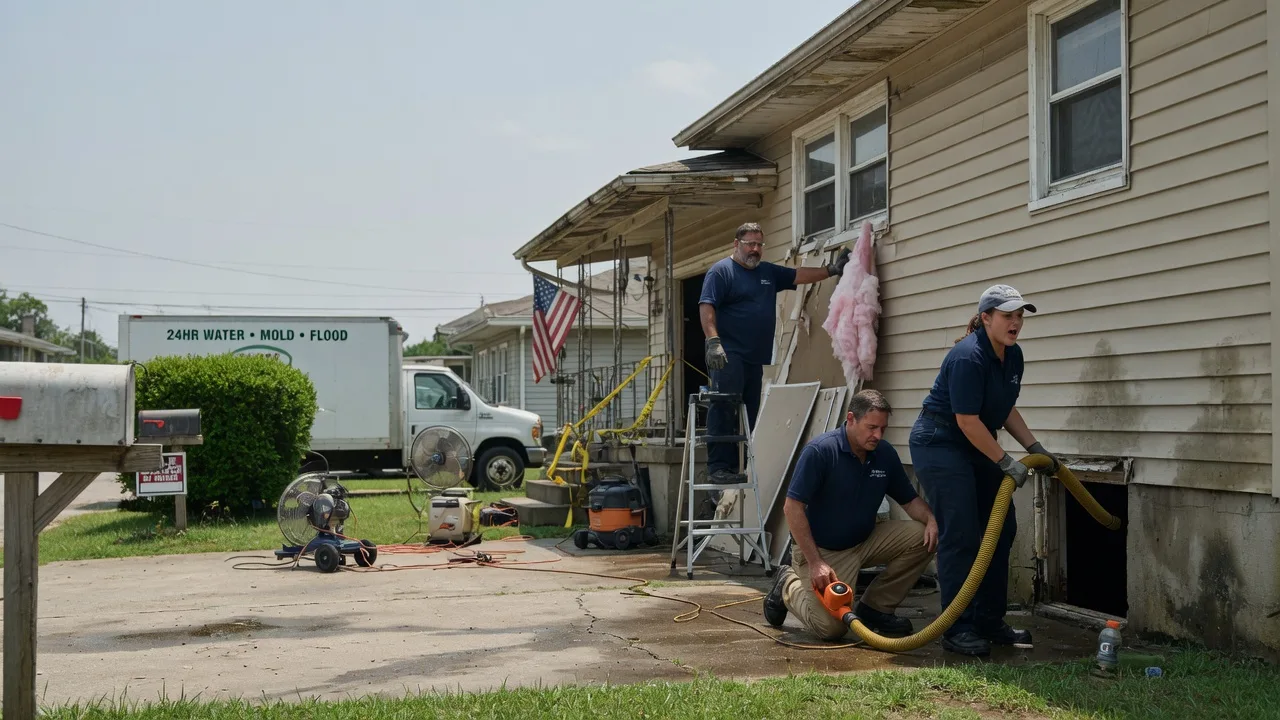 Water Damage Repair in Huntsville, IL near me